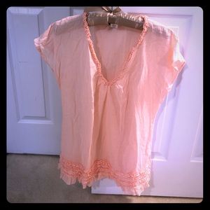 J.Crew Pink Swim Cover Up